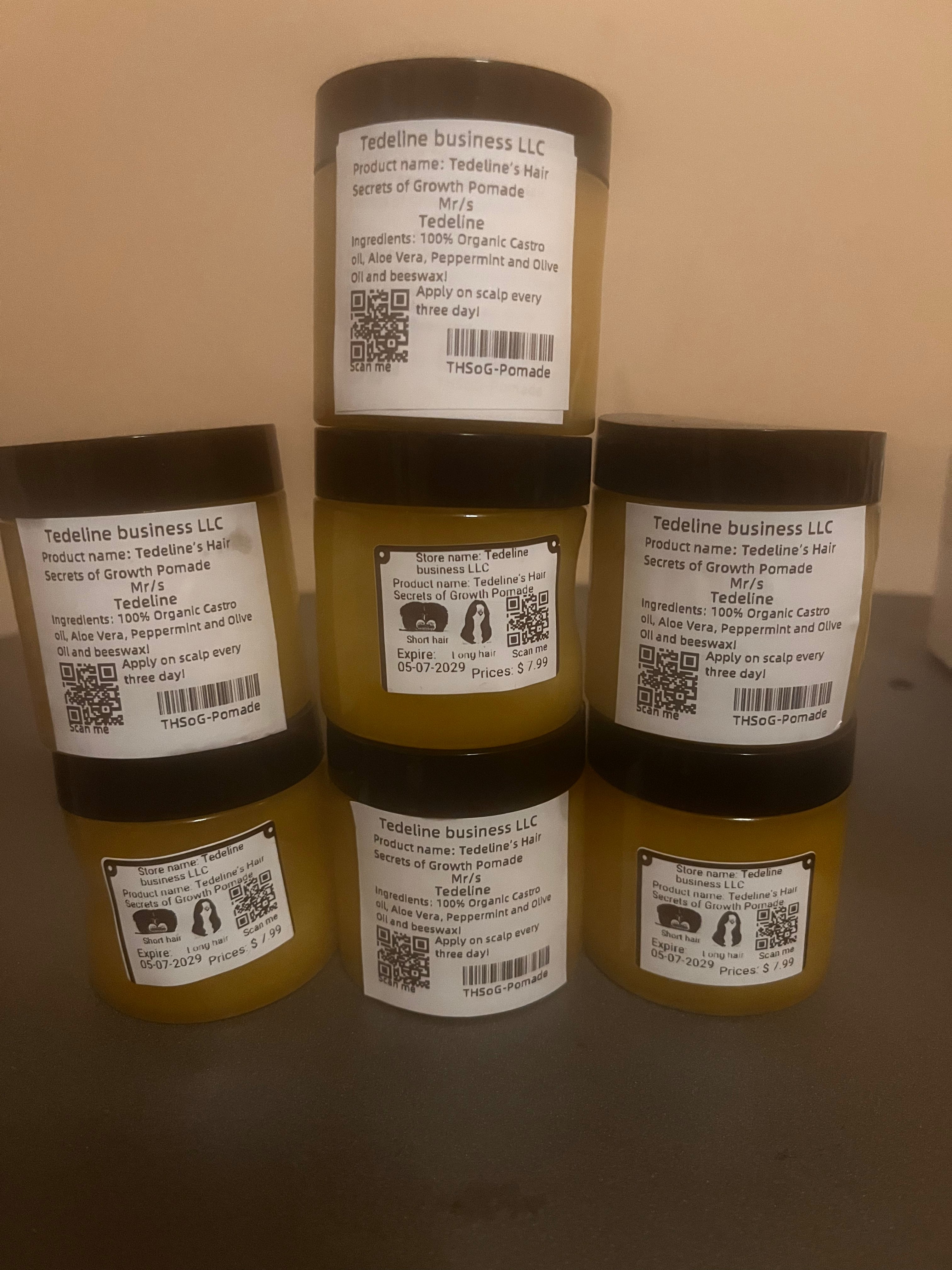 Tedeline’s Hair Secrets Growth Pomade
