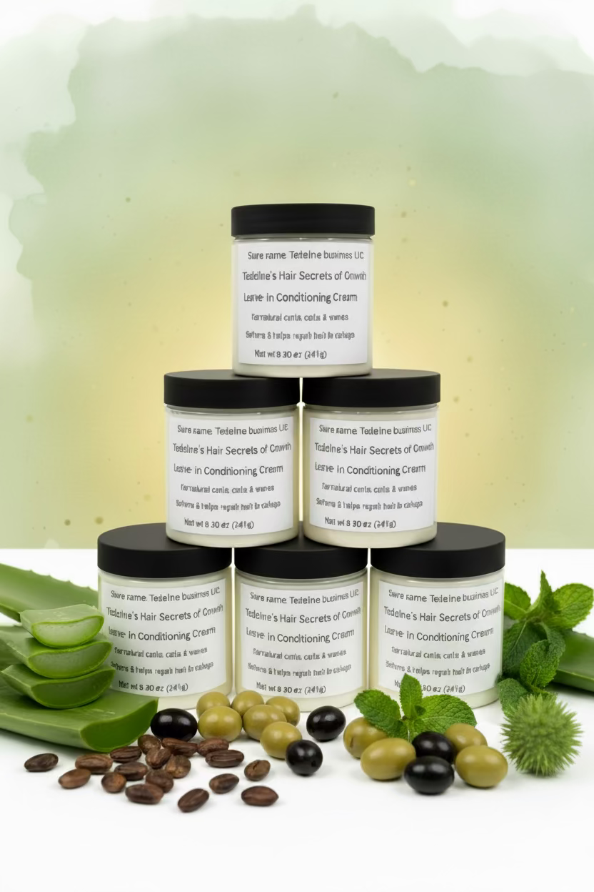 Tedeline’s Hair Secrets of Growth Leave-In Conditioning Cream