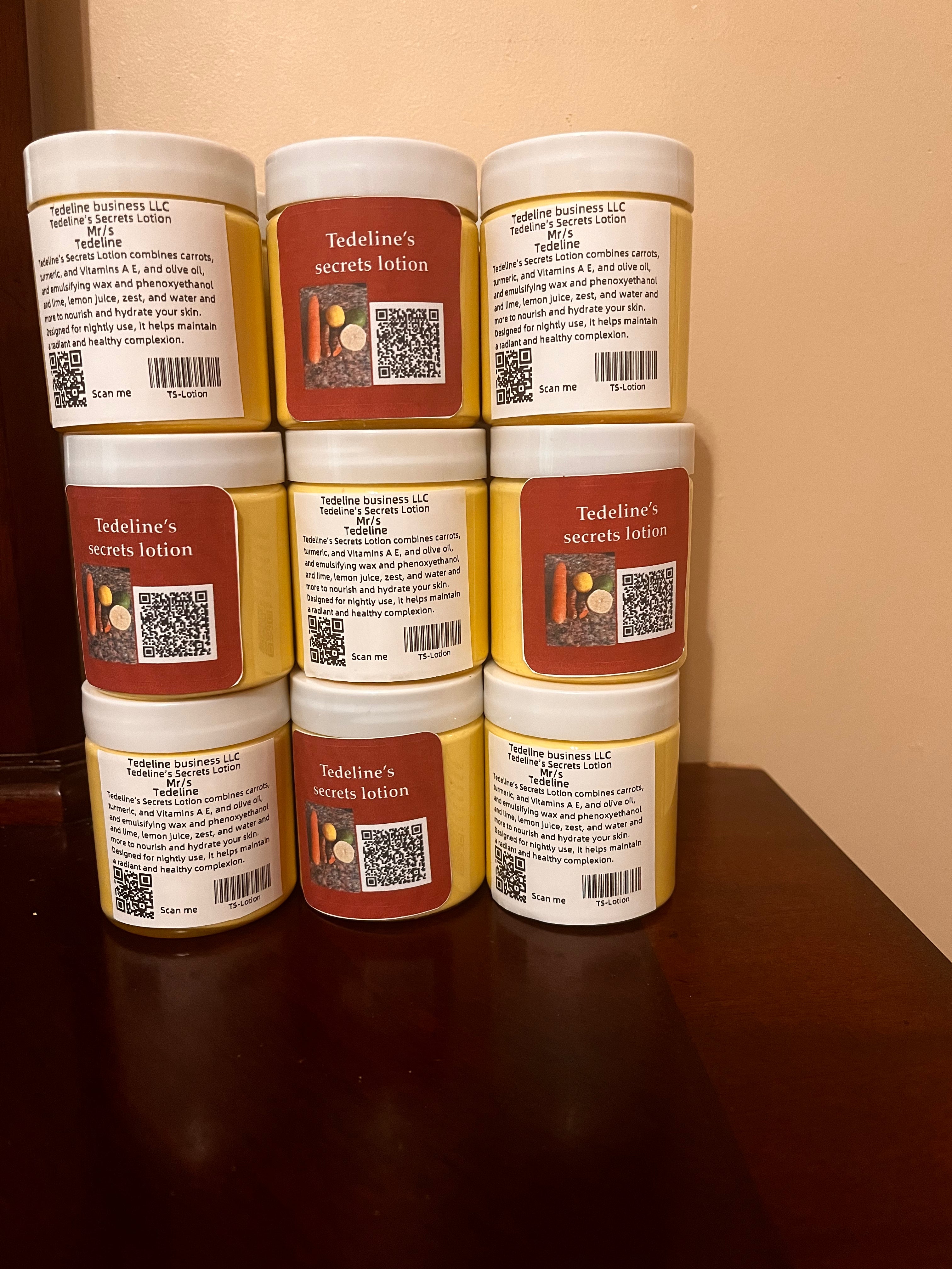 Tedeline’s Secrets Lotion
